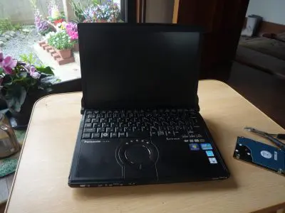 Panasonic CF-510 SSDに交換