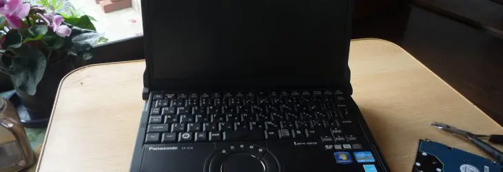 Panasonic CF-510 ＳＳＤに交換