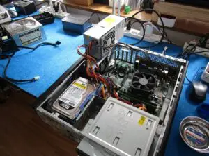 電源BOX取り換え前の動作確認