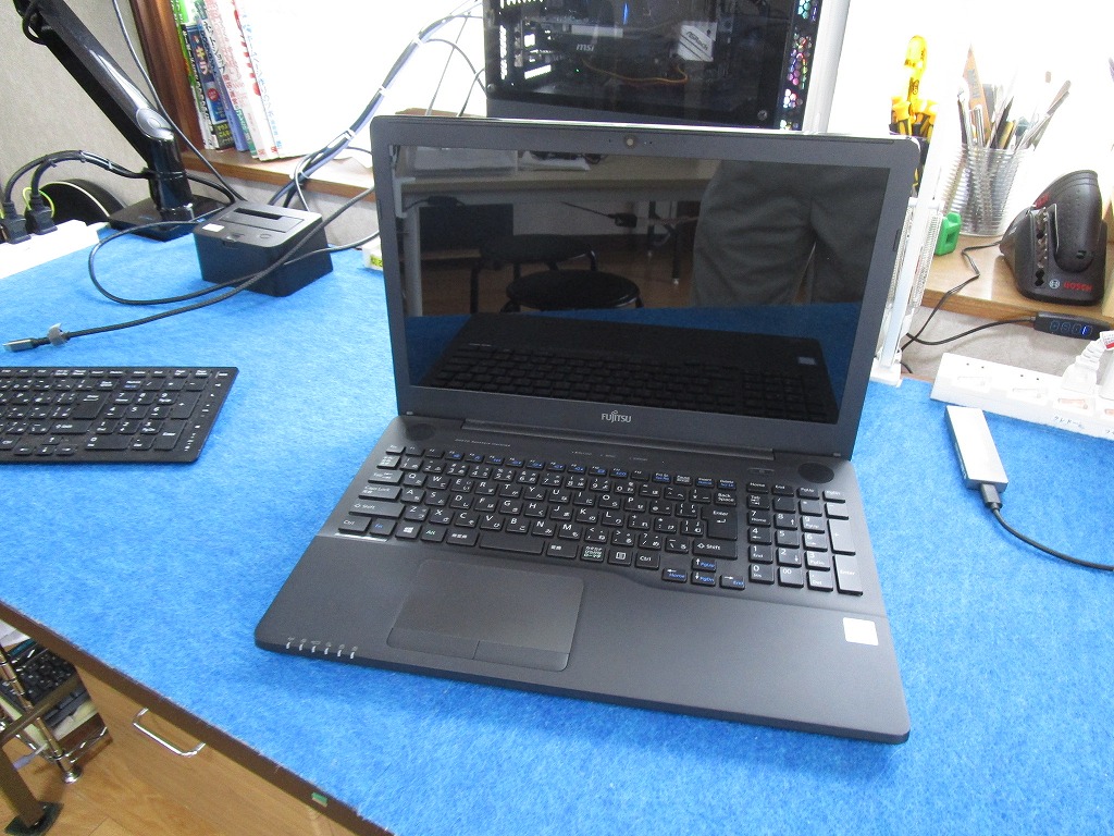 SSD換装 LIFEBOOK AH45/B2｜北九州市八幡西区『パソコン修理・データ復旧』IMオフィス