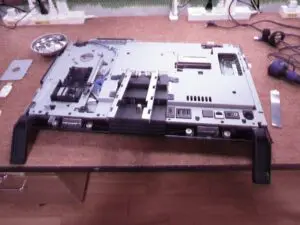 分解作業中