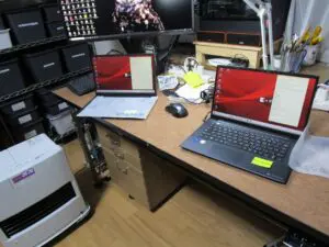 メモリー交換後のパソコン起動状態