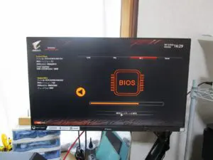 BIOS更新中