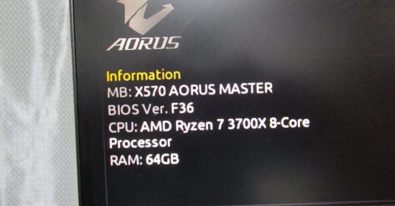BIOS更新F36