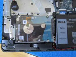 既存のハードディスクの写真