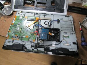 スチール内カバーを外した状態