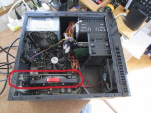 不具合があるグラフェックカード