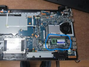 メモリー交換前