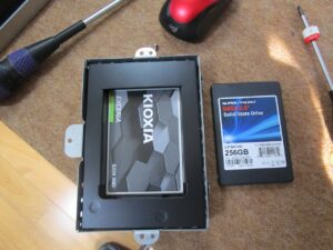 起動ドライブ交換