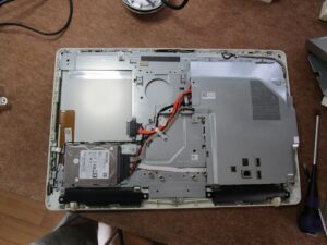 カバーを外した写真