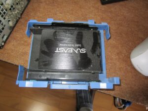 マウンター事SSDを取り外した状態