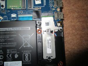 起動ドライブの拡大写真