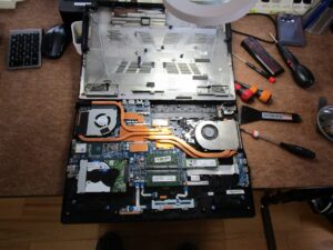 フタを外して中身が見える状態