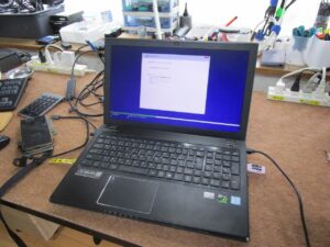Windowsインストール中