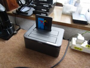 データ抽出中の写真